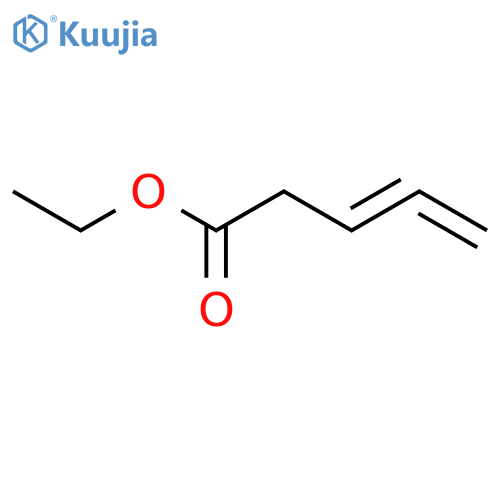 3,4-Pentadienoic acid, ethyl ester structure