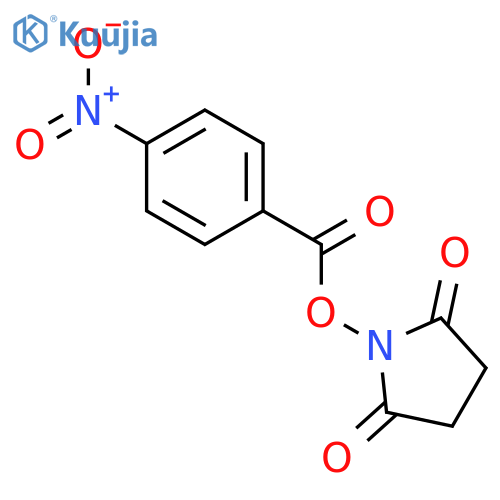 2,5-Pyrrolidinedione, 1-[(4-nitrobenzoyl)oxy]- structure