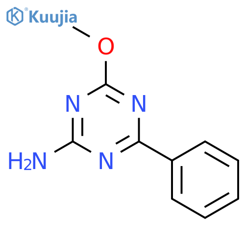 4-Methoxy-6-phenyl-1,3,5-triazin-2-amine structure