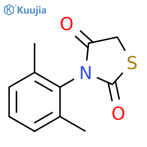 3-(2,6-DIMETHYLPHENYL)-1,3-THIAZOLANE-2,4-DIONE structure
