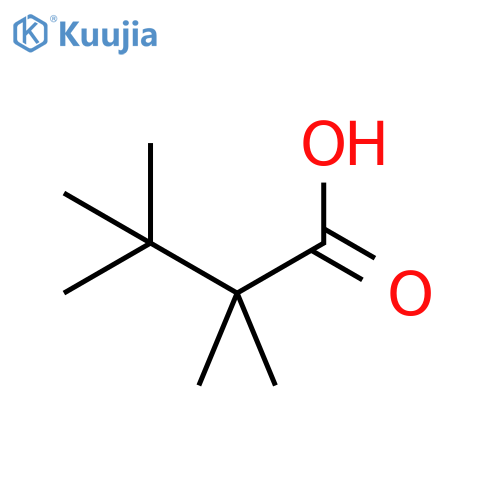 2,2,3,3-tetramethylbutanoic acid structure