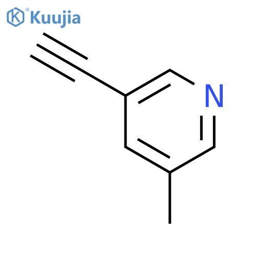 3-Ethynyl-5-methylpyridine structure