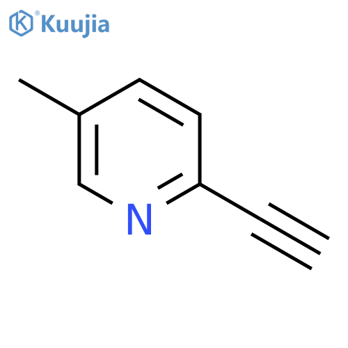 2-ethynyl-5-methylpyridine structure
