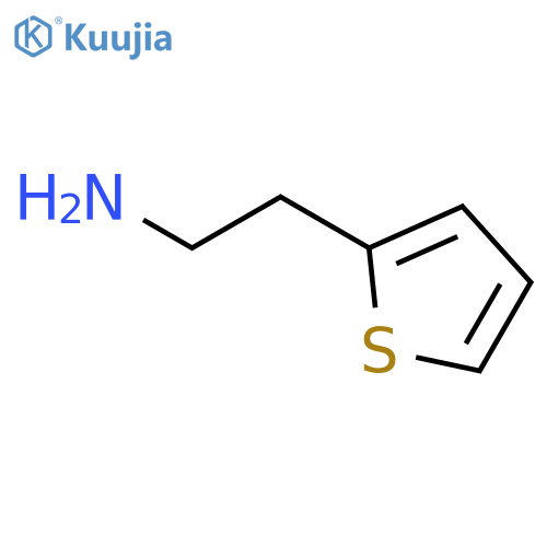 2-(thiophen-2-yl)ethan-1-amine structure