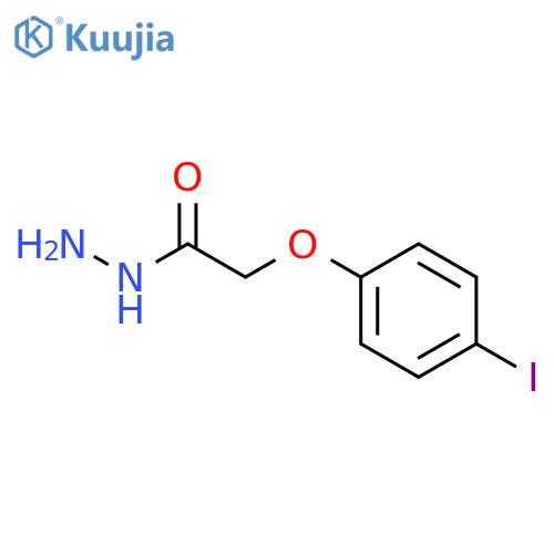 2-(4-iodophenoxy)acetohydrazide structure
