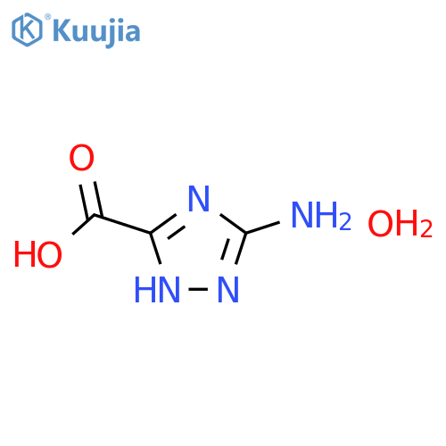 3-Amino-1,2,4-Triazole-5-Carboxylic Acid Hydrate structure