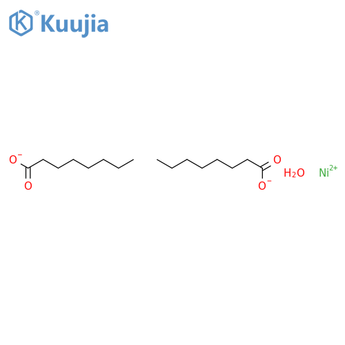 Octanoic acid,nickel(2+) salt, hydrate (2:1:1) structure