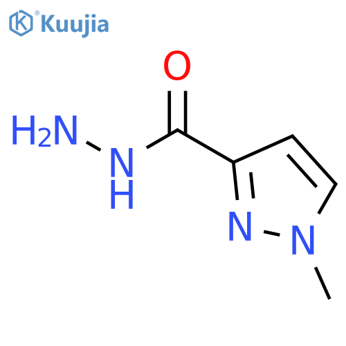 1-Methyl-1H-pyrazole-3-carbohydrazide structure