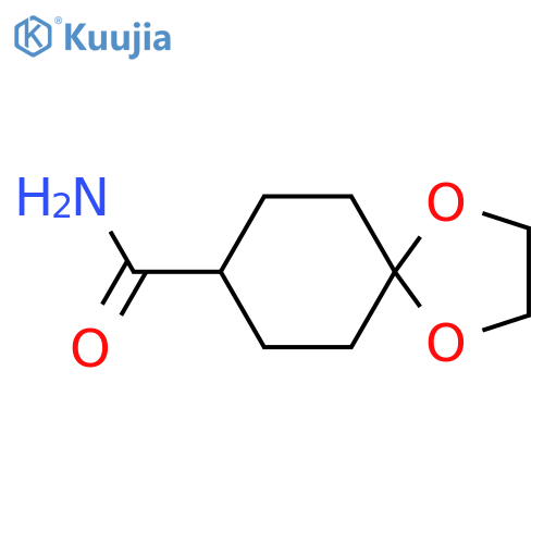 1,4-Dioxaspiro[4.5]decane-8-carboxamide structure