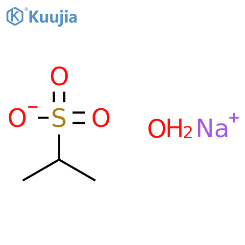 2-Propanesulfonic acid,sodium salt, hydrate (1:1:1) structure