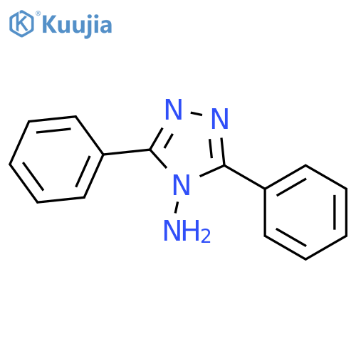 3,5-Diphenyl-4H-1,2,4-triazol-4-amine structure