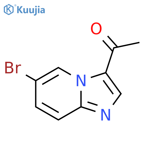 1-(6-Bromoimidazo[1,2-a]pyridin-3-yl)ethanone structure