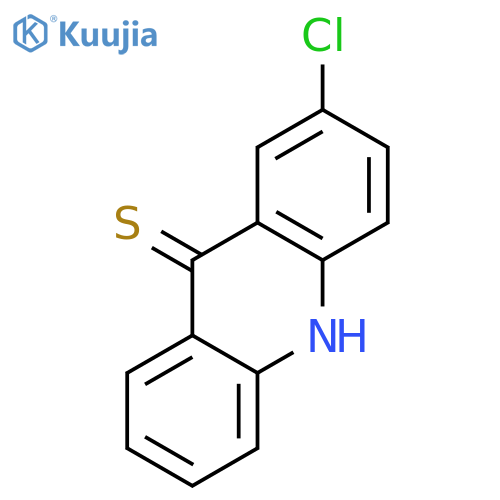 9(10H)-Acridinethione, 2-chloro- structure