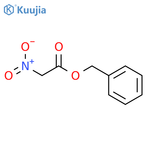 Acetic acid, 2-nitro-,phenylmethyl ester structure