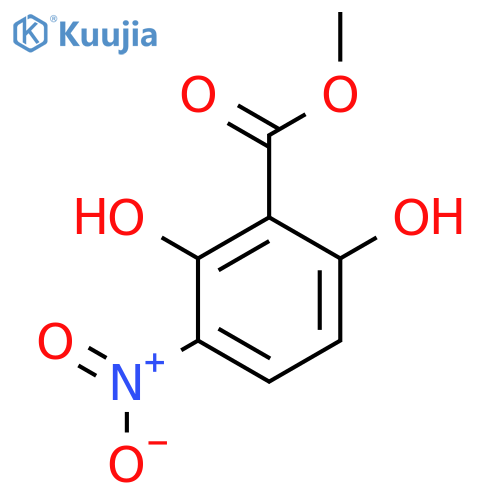 Methyl 2,6-dihydroxy-3-nitrobenzoate structure
