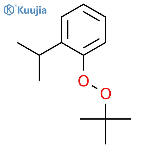 Peroxide,1,1-dimethylethyl (1-methylethyl)phenyl structure