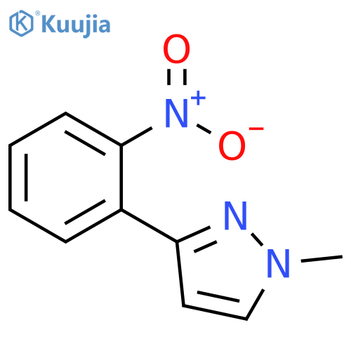 1-Methyl-3-(2-nitro-phenyl)-1H-pyrazole structure