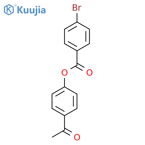 4-Acetylphenyl 4-bromobenzoate structure