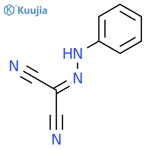 (Phenylhydrazono)malononitrile structure