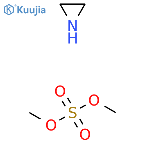 Sulfuric acid, dimethyl ester, compd. with aziridine homopolymer structure