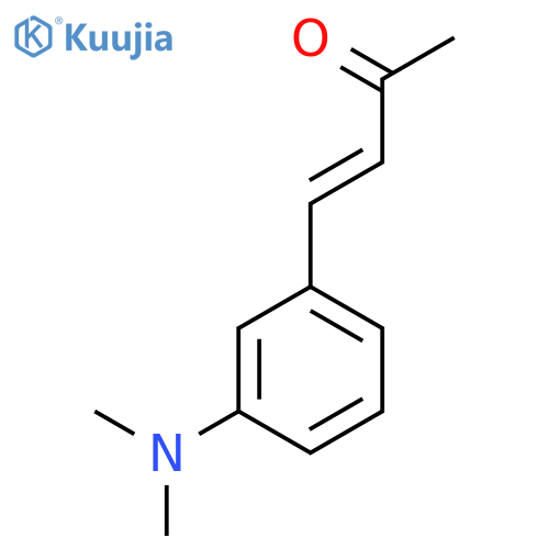 4-3-(dimethylamino)phenylbut-3-en-2-one structure