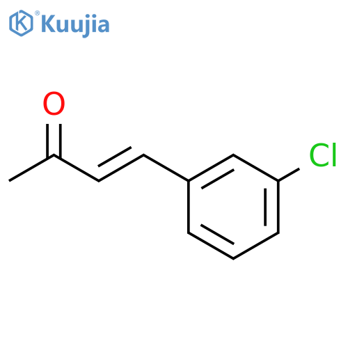 4-(3-chlorophenyl)but-3-en-2-one structure