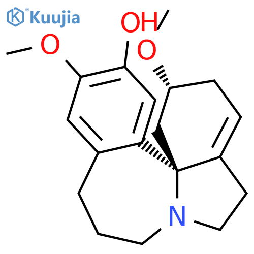 2H,4H-Indolo[7a,1-a][2]benzazepin-9-ol, 1,5,6,11,12,13-hexahydro-8,12-dimethoxy-, (10bS,12R)- (9CI) structure