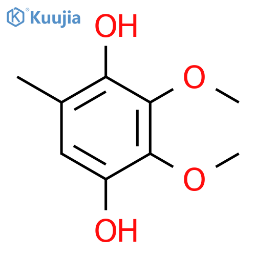 2,3-DIMETHOXY-5-METHYLHYDROQUINONE structure