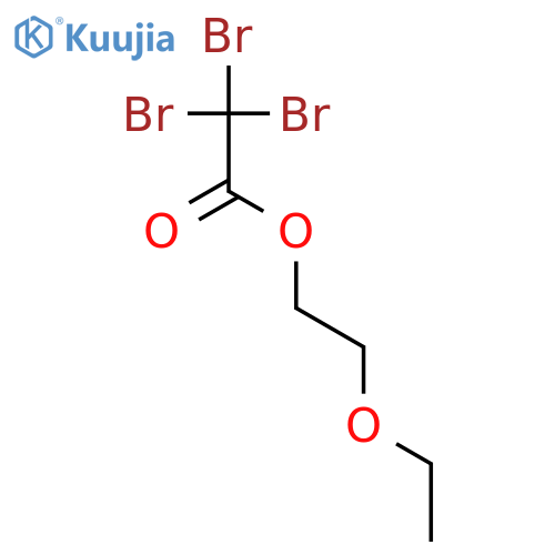Acetic acid, tribromo-, 2-ethoxyethyl ester structure