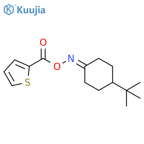 2-[(([4-(TERT-BUTYL)CYCLOHEXYLIDEN]AMINO)OXY)CARBONYL]THIOPHENE structure