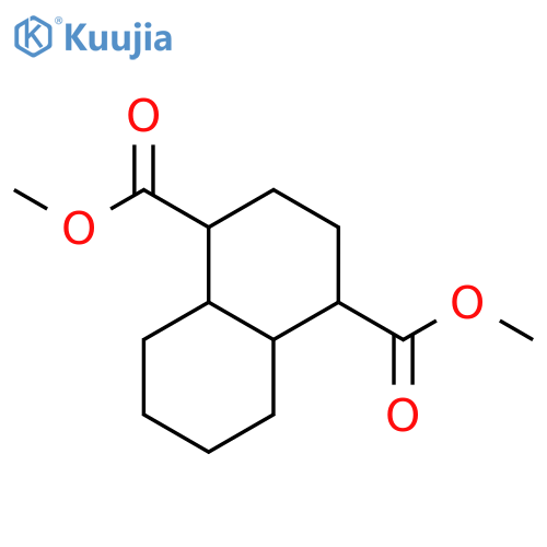 Dimethyl Decahydro-1,4-naphthalenedicarboxylate (mixture of isomers) structure