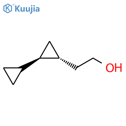 rac-2-[(1R,2R)-2-cyclopropylcyclopropyl]ethan-1-ol, trans structure
