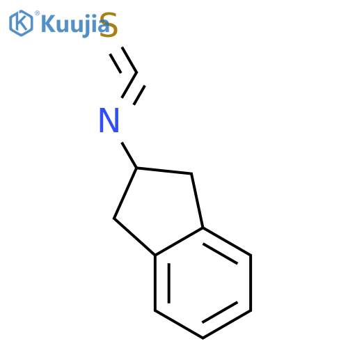 1H-Indene,2,3-dihydro-2-isothiocyanato- structure