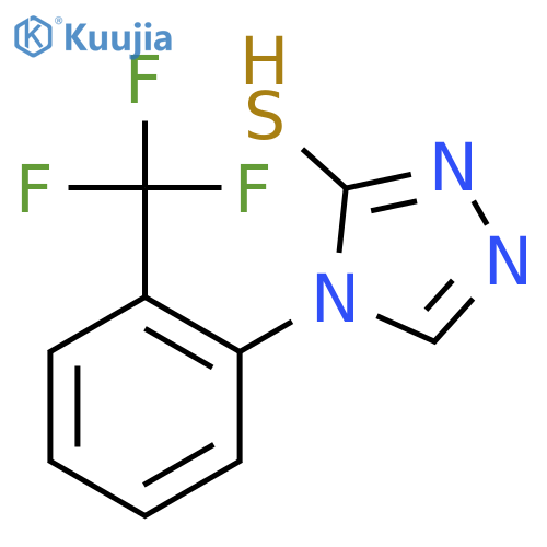 4-2-(Trifluoromethyl)phenyl-4H-1,2,4-triazole-3-thiol structure