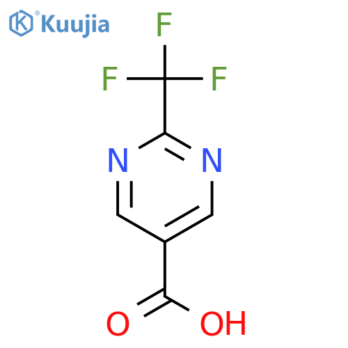 2-(Trifluoromethyl)pyrimidine-5-carboxylic acid structure