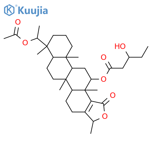 12,20-Dihydroxy-20,24-dimethyl-17-scalaren-25,24-olide; (12β,20S,24R)-form, 12-(3ξ-Hydroxypentanoyl), 20-Ac structure