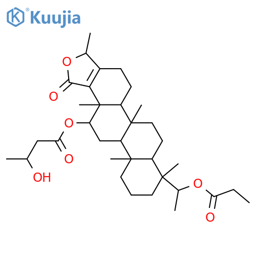 12,20-Dihydroxy-20,24-dimethyl-17-scalaren-25,24-olide; (12β,20S,24S)-form, 12-(3ξ-Hydroxybutanoyl), 20-propanoyl structure