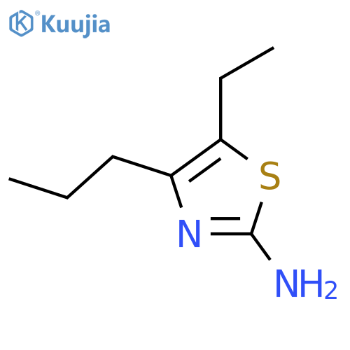5-ethyl-4-propyl-1,3-thiazol-2-amine structure