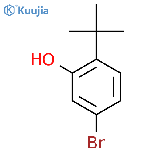 5-Bromo-2-tert-butylphenol structure