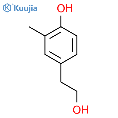 2-(4-Hydroxy-3-methylphenyl)ethanol structure