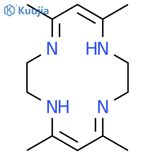 1,4,8,11-Tetraazacyclotetradeca-4,6,11,13-tetraene,5,7,12,14-tetramethyl- structure