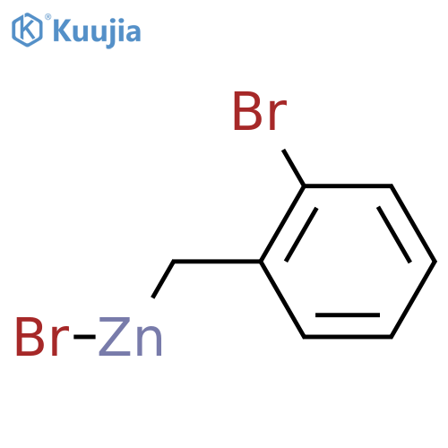 2-Bromobenzylzinc bromide, 0.50 M in THF structure