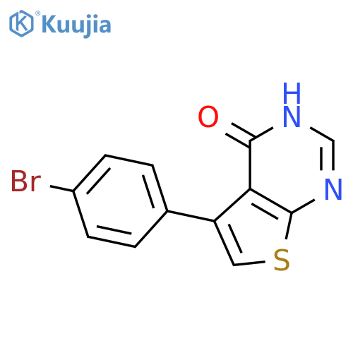 5-(4-Bromophenyl)-3H,4H-thieno2,3-dpyrimidin-4-one structure