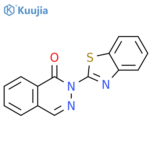 2-(1,3-benzothiazol-2-yl)-1,2-dihydrophthalazin-1-one structure