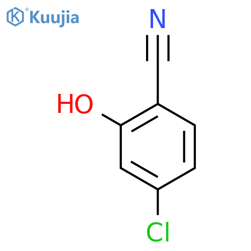4-Chloro-2-hydroxybenzonitrile structure
