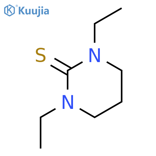 2(1H)-Pyrimidinethione,1,3-diethyltetrahydro- structure