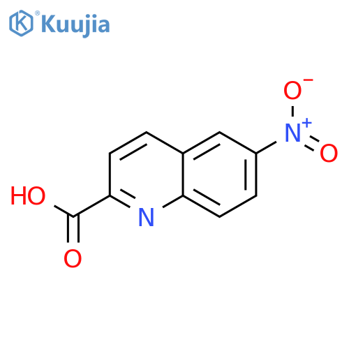 6-nitroquinoline-2-carboxylic acid structure