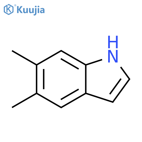 5,6-dimethyl-1h-indole structure