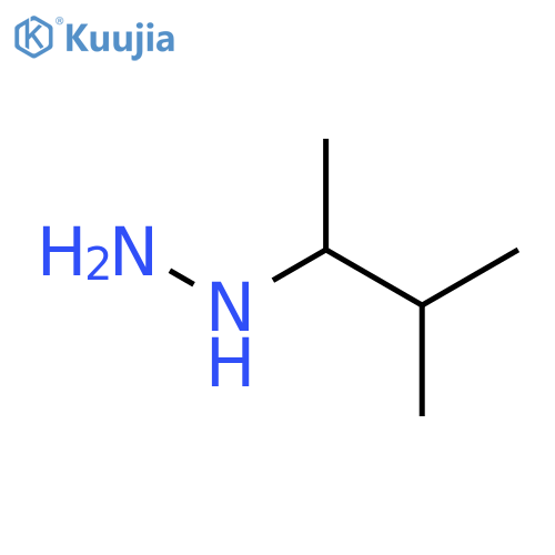 (1,2-dimethyl-propyl)-hydrazine structure