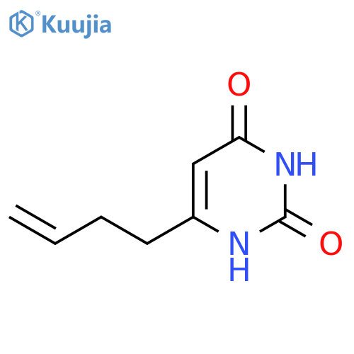 6-(But-3-en-1-yl)pyrimidine-2,4(1H,3H)-dione structure
